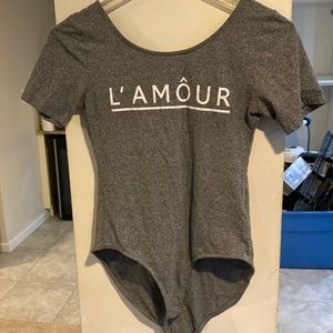 H&M “L’ Amour” bodysuit